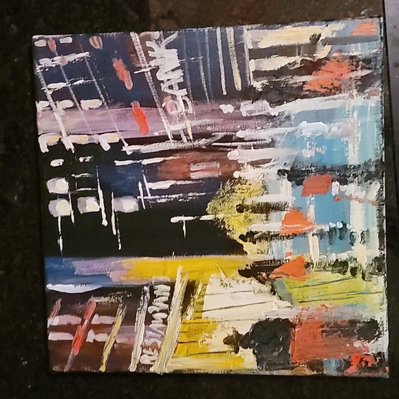 Other - 12 by 12 inch acrylic art on canvas